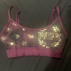 PINK SPORT BRA!